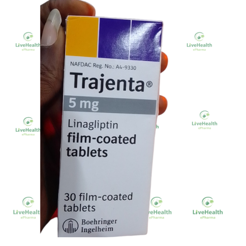 https://livehealthepharma.com/images/products/1727920128Trajenta 5mg (30 Tablets).png